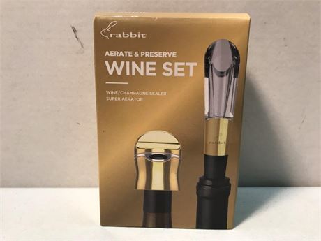 Rabbit Wine Set
