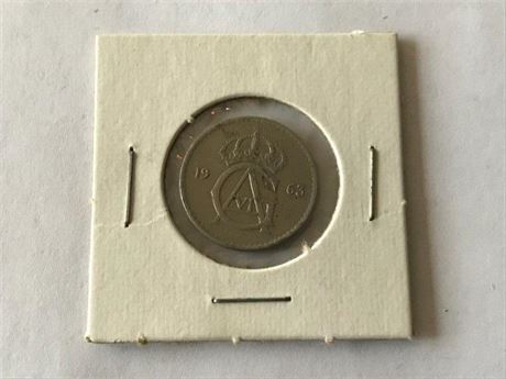 1963 Sweden 25 Öre