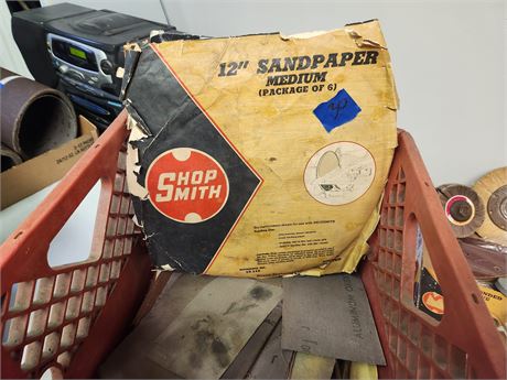Lot Of Sand paper