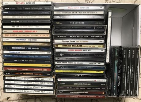 40+, Flat of CD's