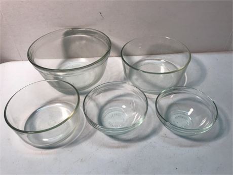 Glass Mixing Bowls