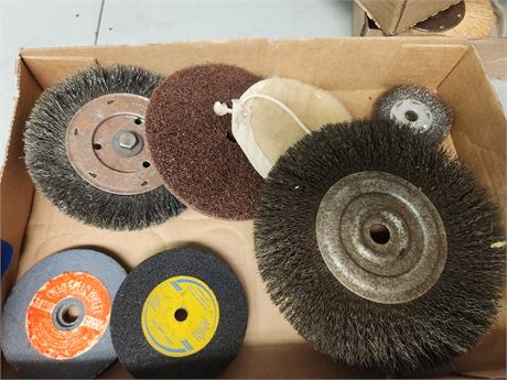 Lot Of Wire Wheels & Grinding stones