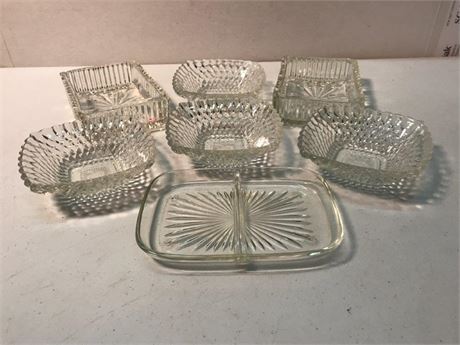 Set of Clear Glass Misc.