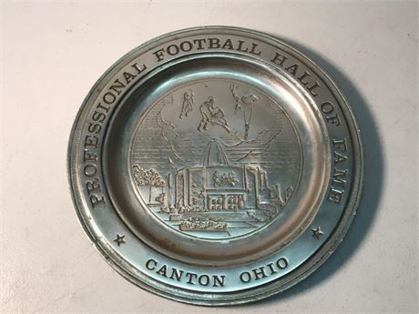 1971 Pewtique NFL HoF No.505 Wall Plate