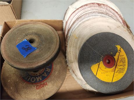 Lot Of Polishing Wheels