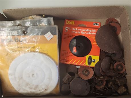 Sanding and Buffing Supplies
