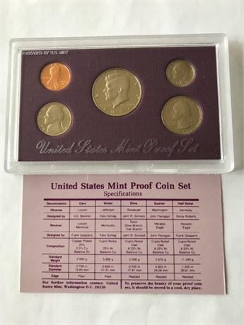 1991 US Mint Proof Set