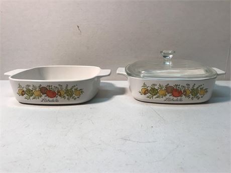 (Resale) 2 Corning Ware 1 Quart