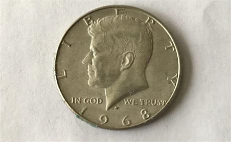 1968 US Half Dollar