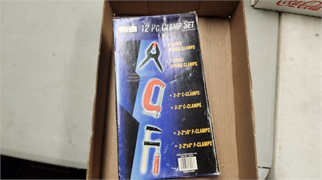 12 Piece Clamp Set
