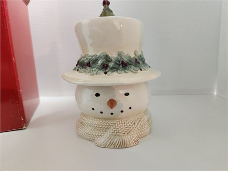 Snowman Cookie Jar