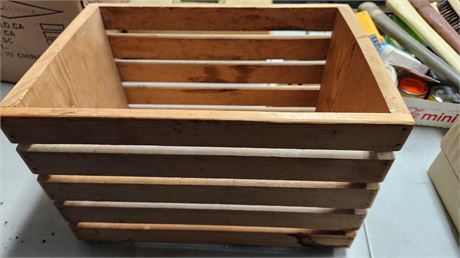 Vintage Wood Crate