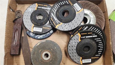 Lot Of Grinding Wheels