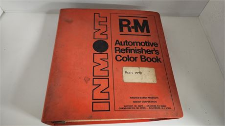 Automotive Refinisher's Color Book