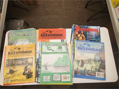 24 issues of Backwoodsman magazine