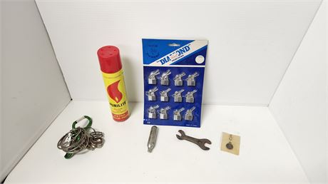 Lot Of Small Padlocks & Miscellaneous Items