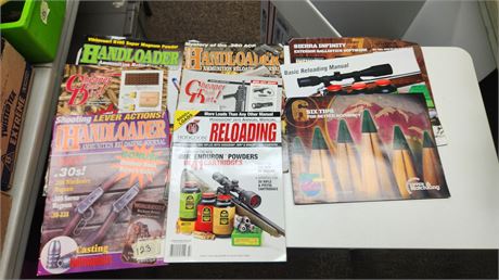 13 Issues Of Hand Loader Magazines