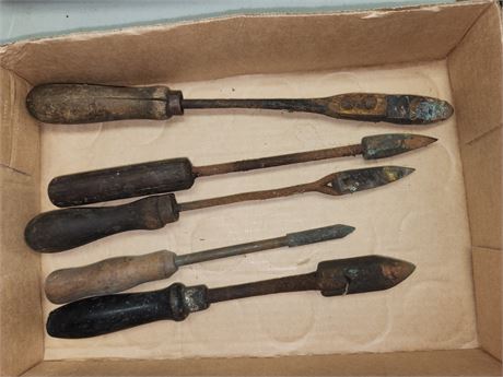 Lot Of Vintage Soldering Irons