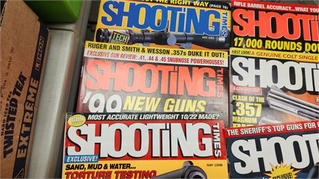 60 Issues Of Shooting Times Magazines