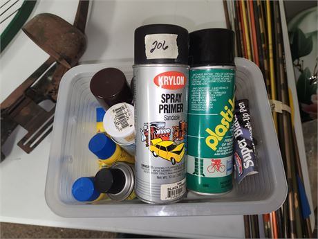 Paint and Penetrating oil
