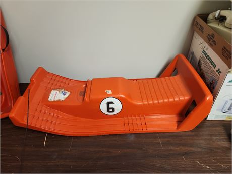 Vintage Plastic Sled