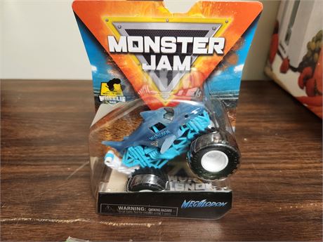 Monster Jam Megaladon Car &  Miscellaneous Toys