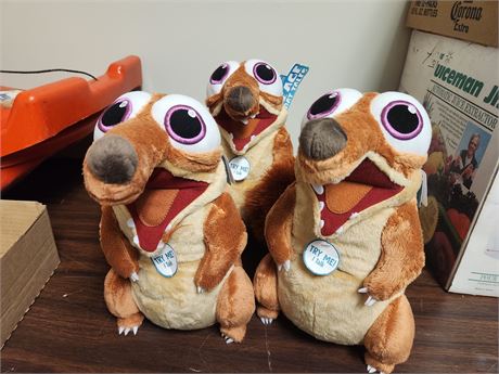 Ice Age Baby Scrat Plush Toy