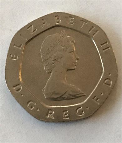 1982 Great Britain 20 Pence