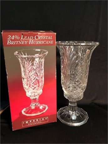 Imperial 24% Lead Crystal Britney Hurricane