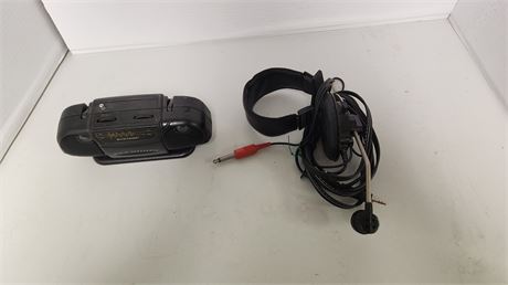 Small radio & Headset