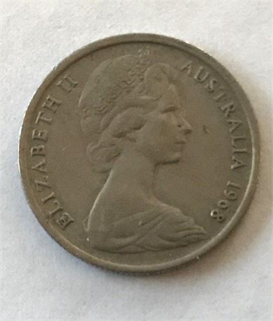 1968 Australia 5 Cent