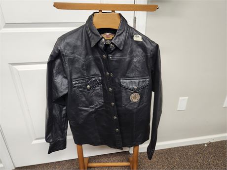 Harley Davidson Leather Jacket Size Large