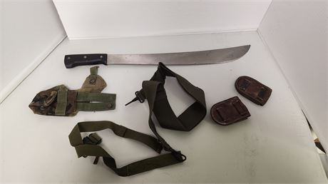 Machete & Leather Cases