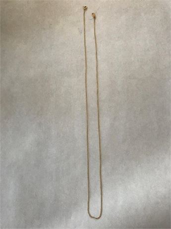 Stamped A JC Co. 14KT-P Necklace