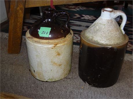 2 Gallon Crock Jugs