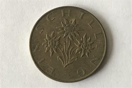 1974 Austria 1 Schilling