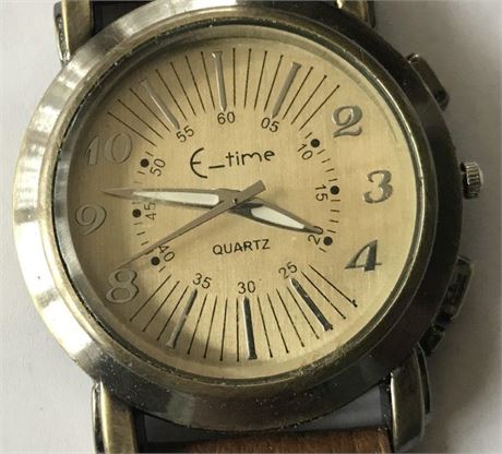 E-Time Quartz Watch