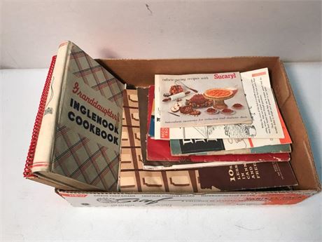 Flat of Cook Books & Recipes