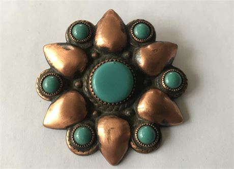 Stamped Solid Copper Pin