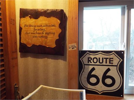 Decor, Route 66 Sign