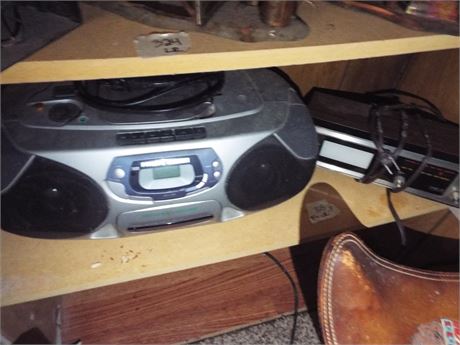 CD Player and Radio