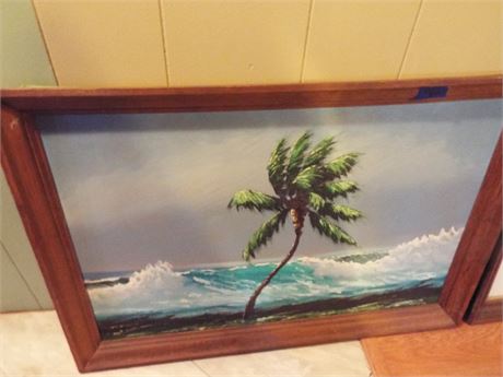 Wall Art Palm Tree
