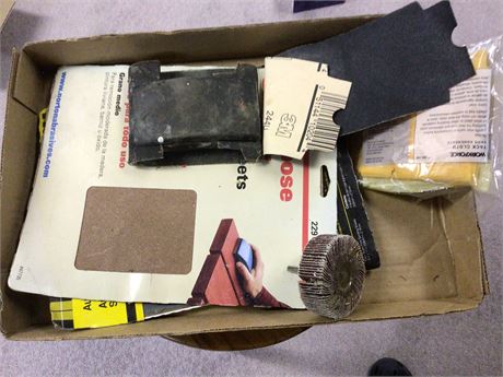 Assorted Sand Paper