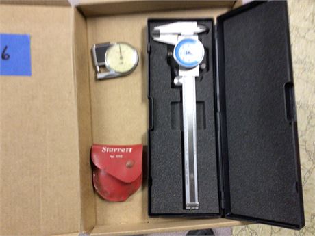 6" Dial Caliper & Pocket Micrometer