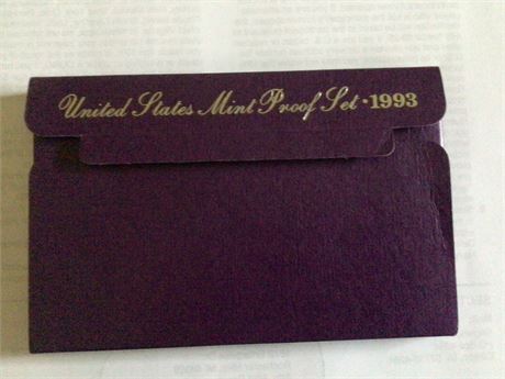 1993 United States Mint Proof Set