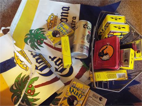 American Spirit Tins, Corona Flags