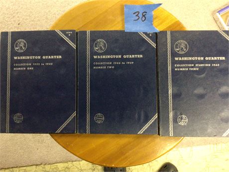 Coin Collection Books - No Coins Included