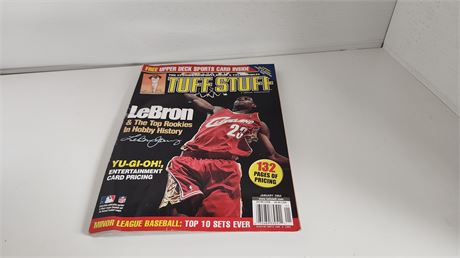 2004 Sports Card Price Guide With Lebron James On The Cover