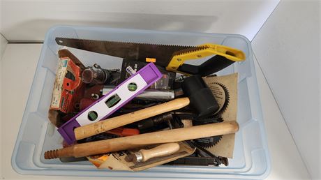 Lot Of Miscellaneous Hardware & Tools