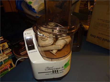 Food Processor.